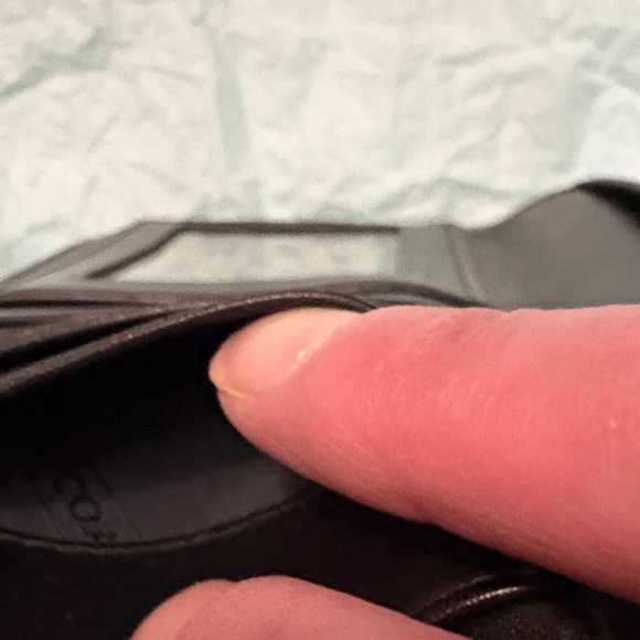 Coach Black Signature Clutch Wallet or planner can buy a chain with 10 - Picture 14 of 16